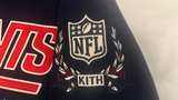 Kith x NFL Giants Wool Collared Coaches Jacket XL - Image 5