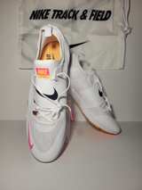 Nike Zoom Pole Vault Elite 3 Track Spikes White Orange AA1204-101 Men's Size 13 - Image 3