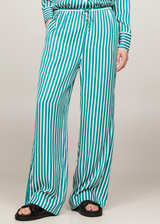 TOMMY HILFIGER SIZE 14-16 NWT
Striped Wide-Leg Pants RRP $199 - Image 1