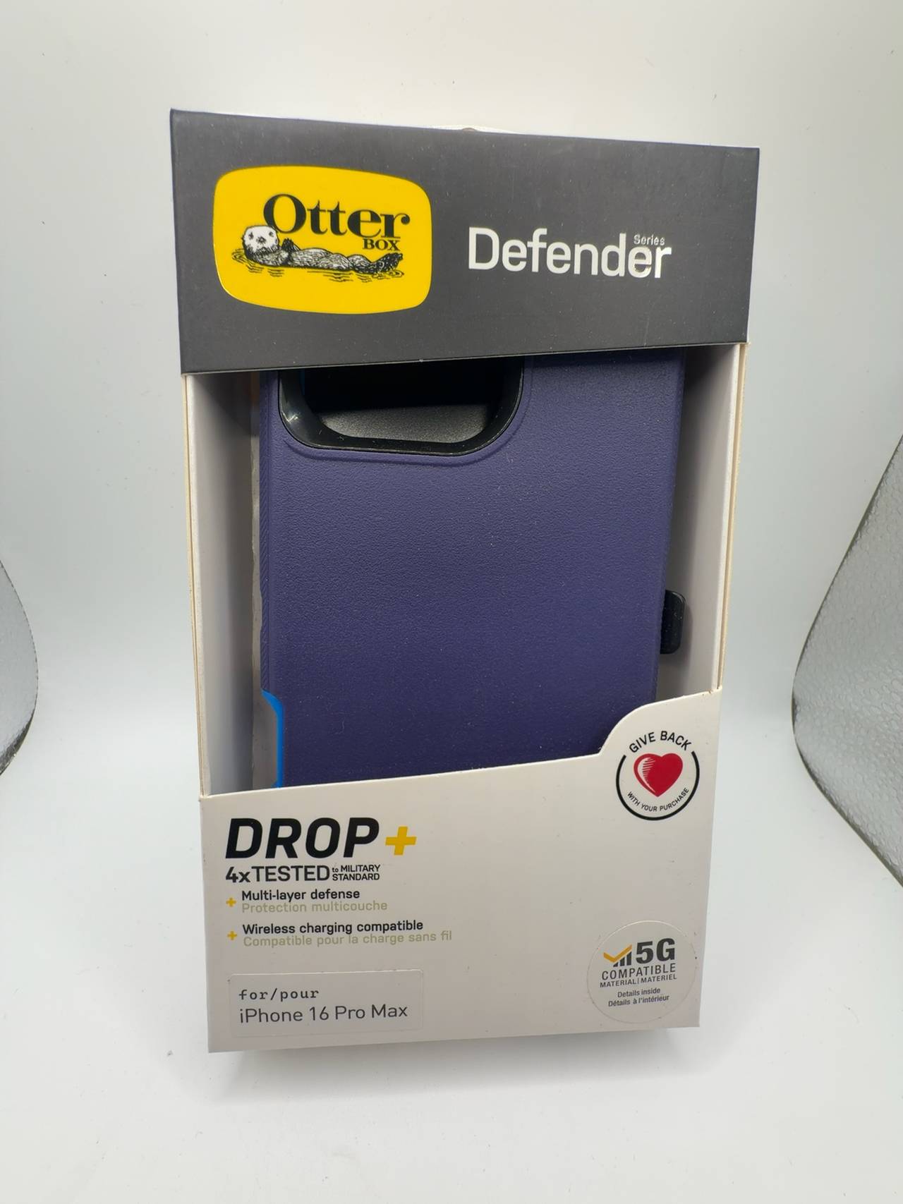 OtterBox Defender MagSafe iPhone 16 Pro Max Case Purple