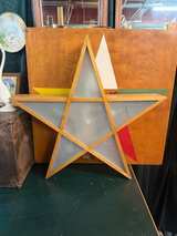 Order of the Eastern Star Lodge Wood Star & Carrying Case - Yerba Buena 1961 - Image 1
