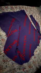 Balenciaga Allover Logo Crewneck Sweater Purple/Red - Image 2