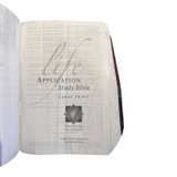 KJV Life Application Study Bible 2nd Edition Large Print Red Letter LeatherLike  - Image 7