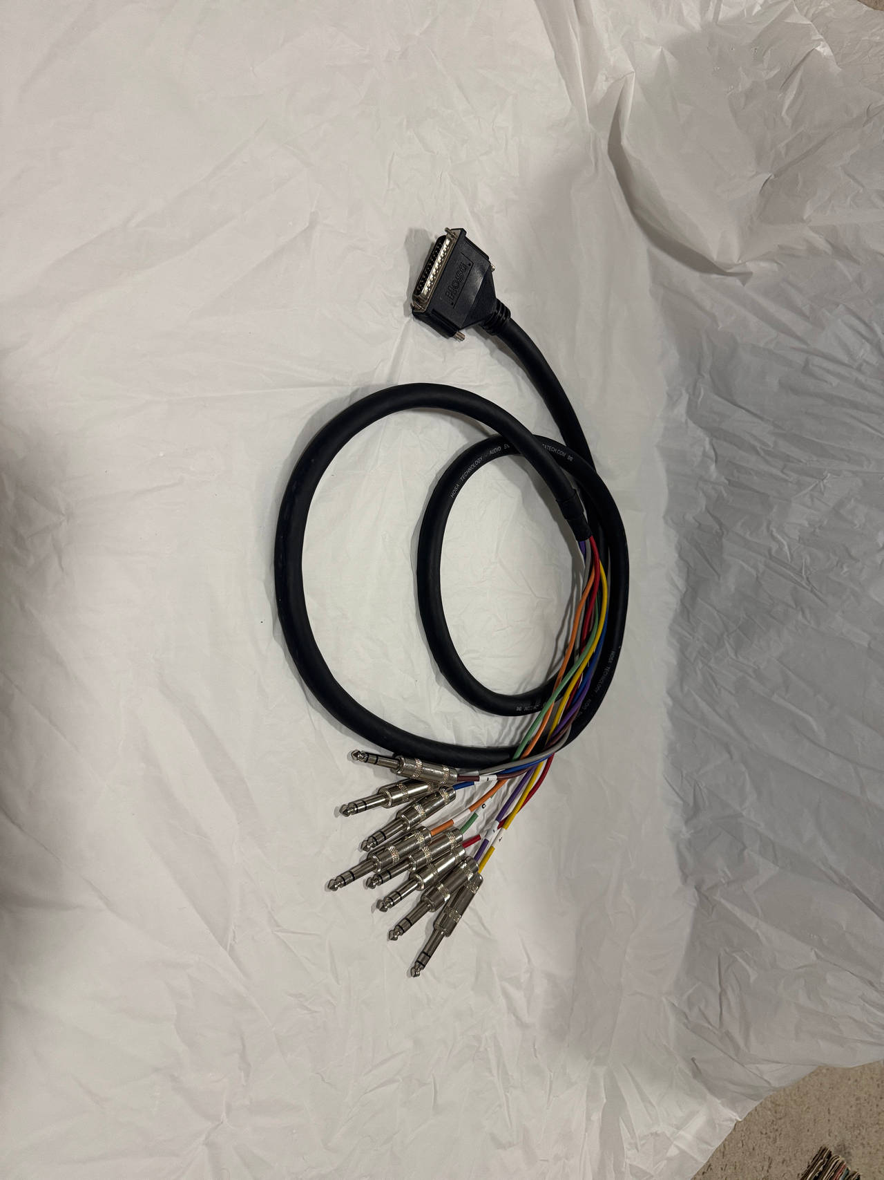 Hosa DB25 to 1/4" TRS Snake Cable