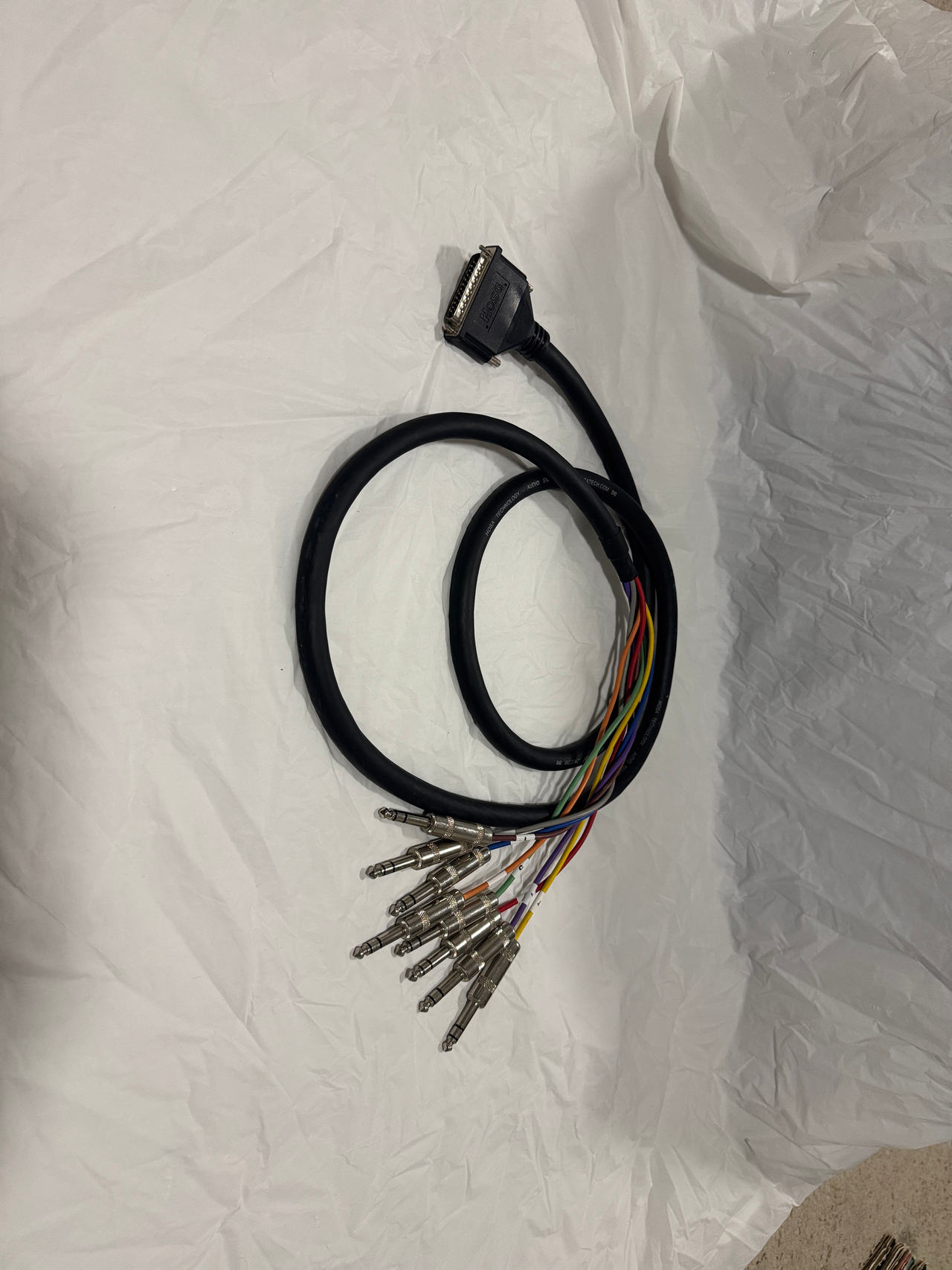 Hosa DB25 to 1/4" TRS Snake Cable