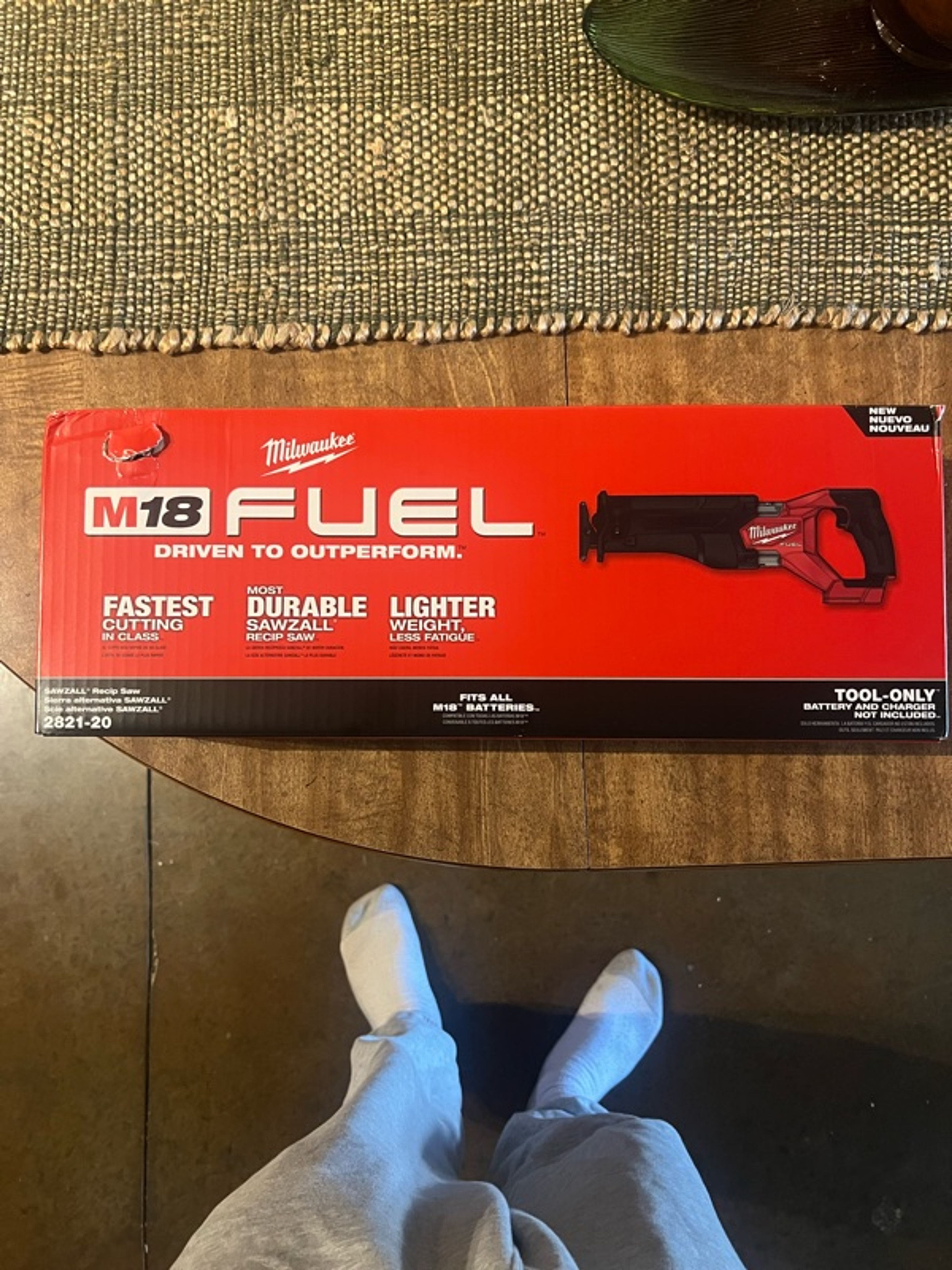 Milwaukee M18 Fuel Sawzall Reciprocating Saw 2821-20