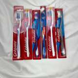 Colgate Wave Comfort Fit Gum Toothbrush Lot of 6 Soft Compact Promo Purple Pink - Image 2