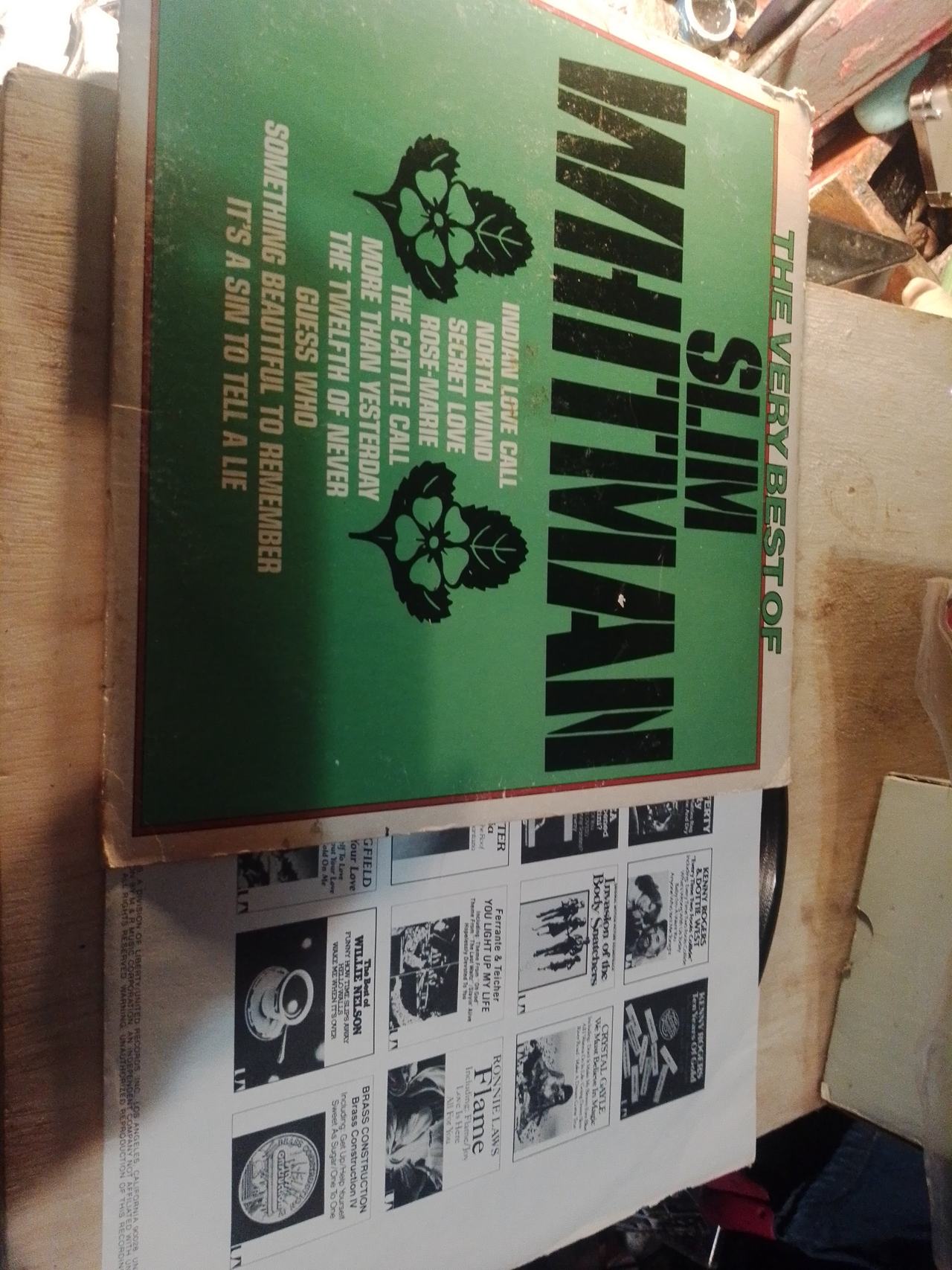 The Very Best of Slim Whitman Vinyl LP