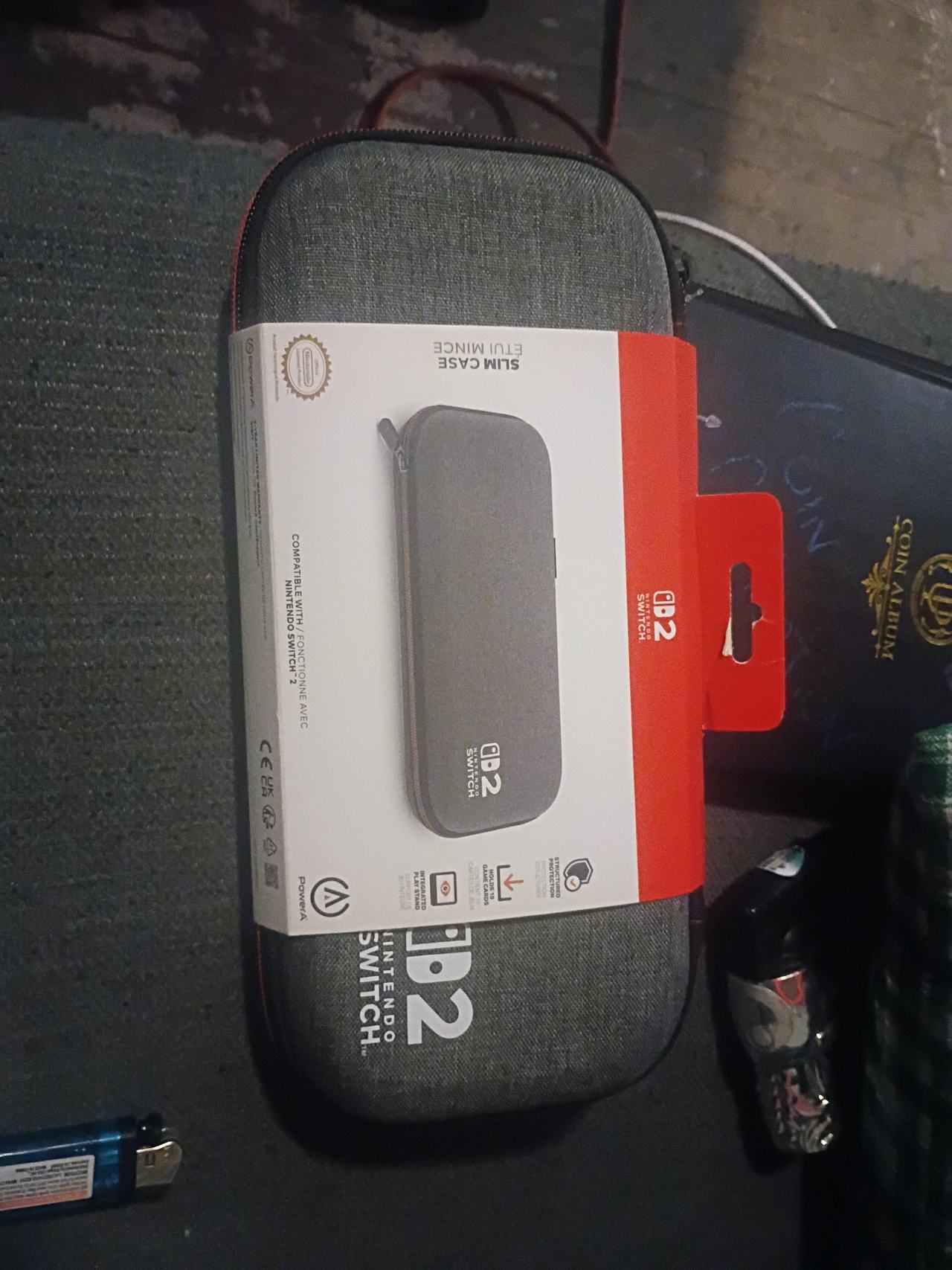 PowerA Slim Case for Nintendo Switch - Gray