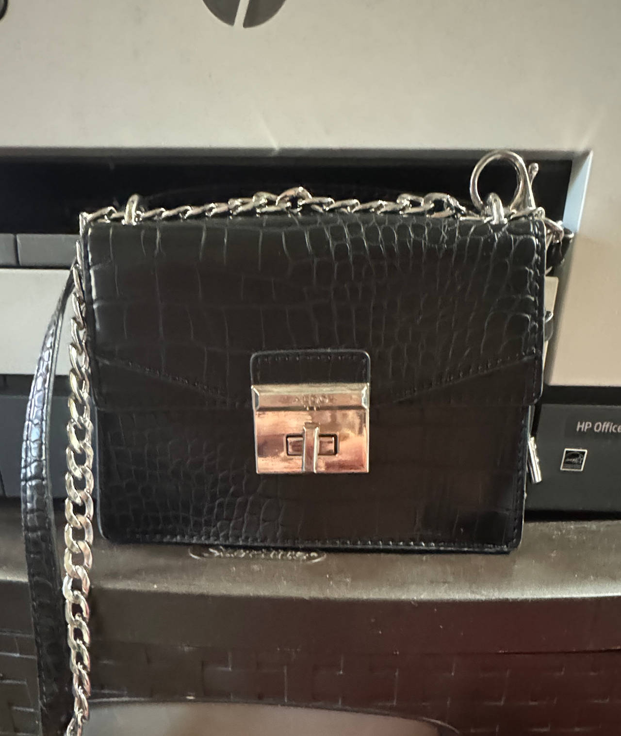 ALDO Croc-Embossed Crossbody Bag