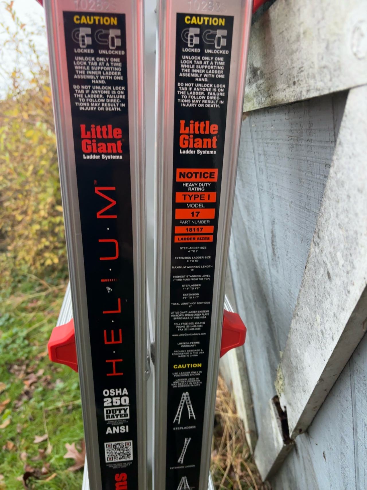 Little Giant Multi 13 Ladder 13 ft Aluminum Multi-Position
