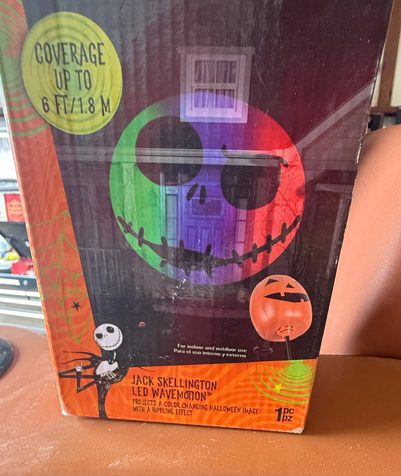 Gemmy Jack Skellington LED Wavemotion Projector