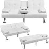 Yaheetech Convertible Sofa Bed - Image 1