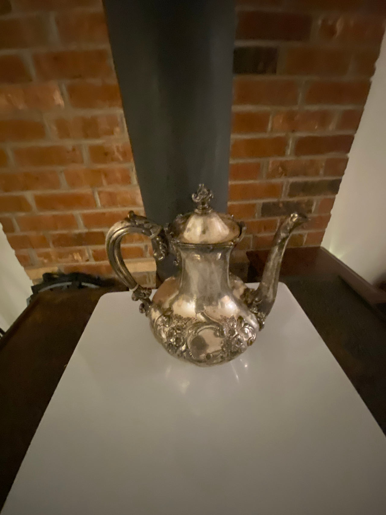 Antique Silver Teapot