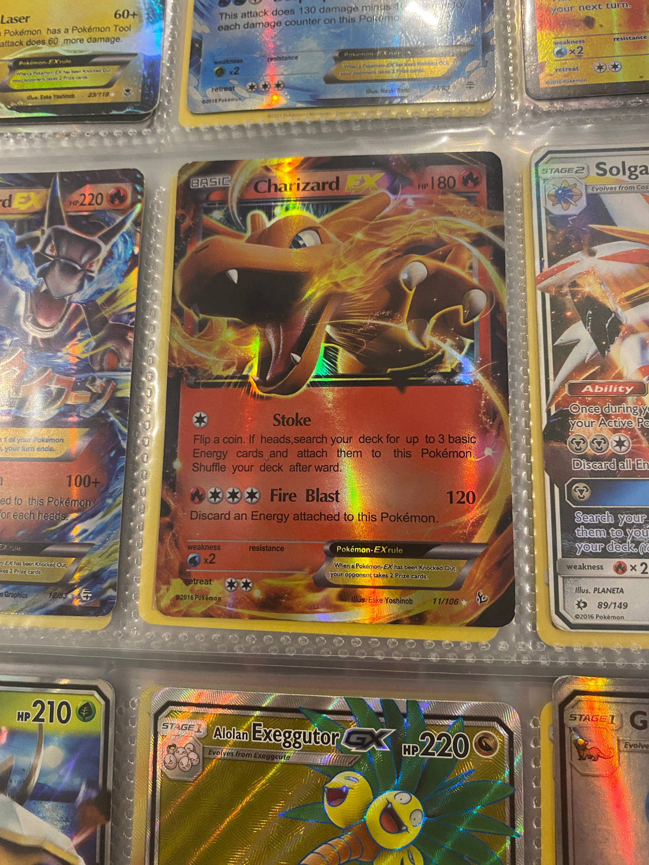 Pokémon TCG Charizard EX Flashfire 11/106