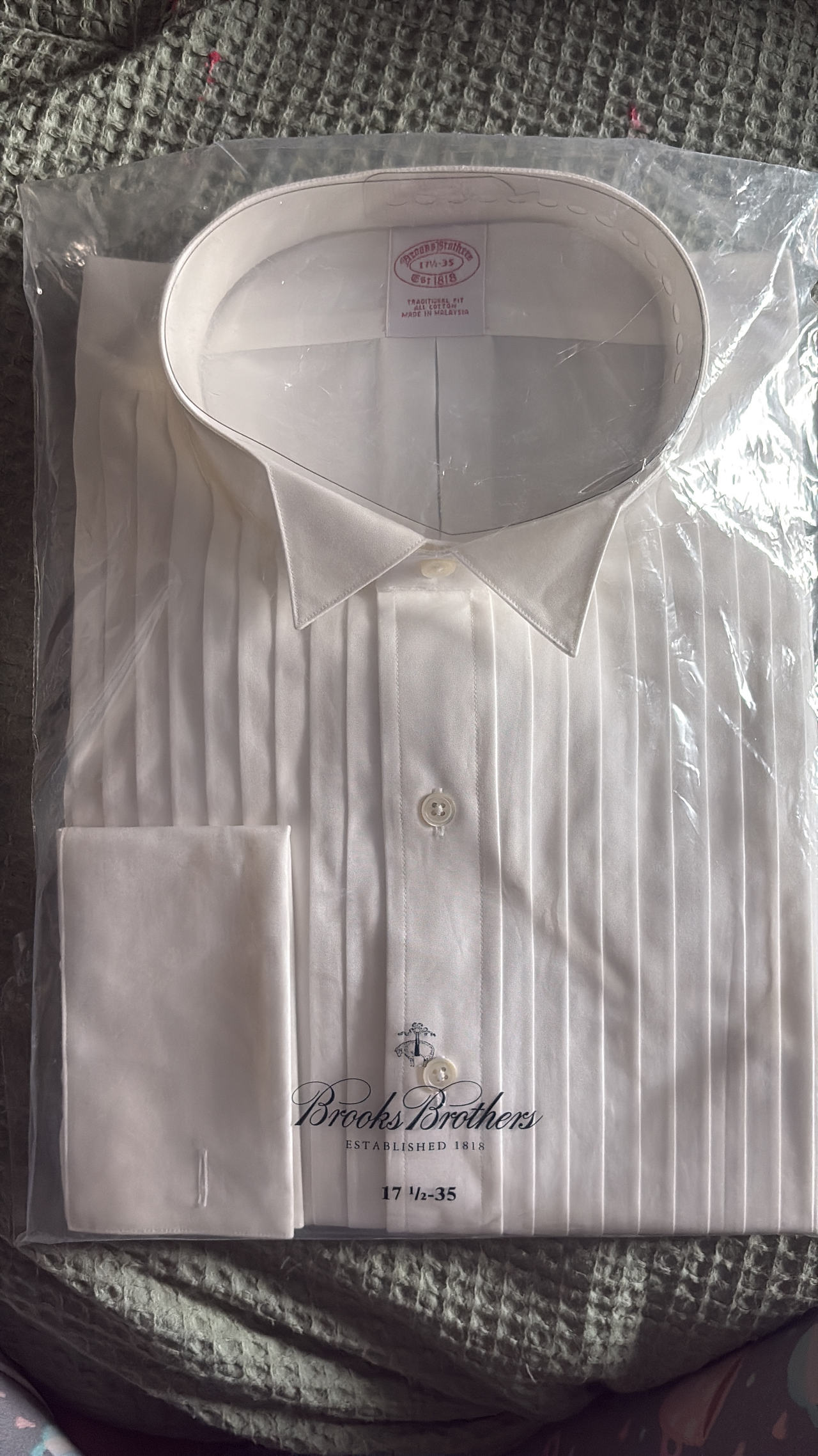 Brooks Brothers Tuxedo Shirt