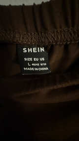 SHEIN - Brown Two Piece Skirt Set - Image 3