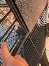 185cm XXL Corner Bird Cage Pet Parrot Aviary Perch Castor Wheel - Image 7