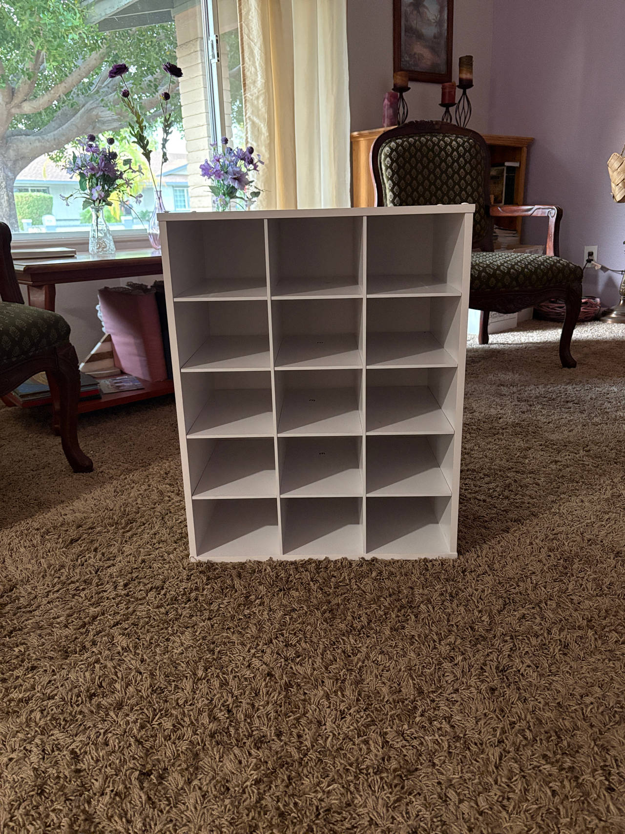 16-cube organizer shelf