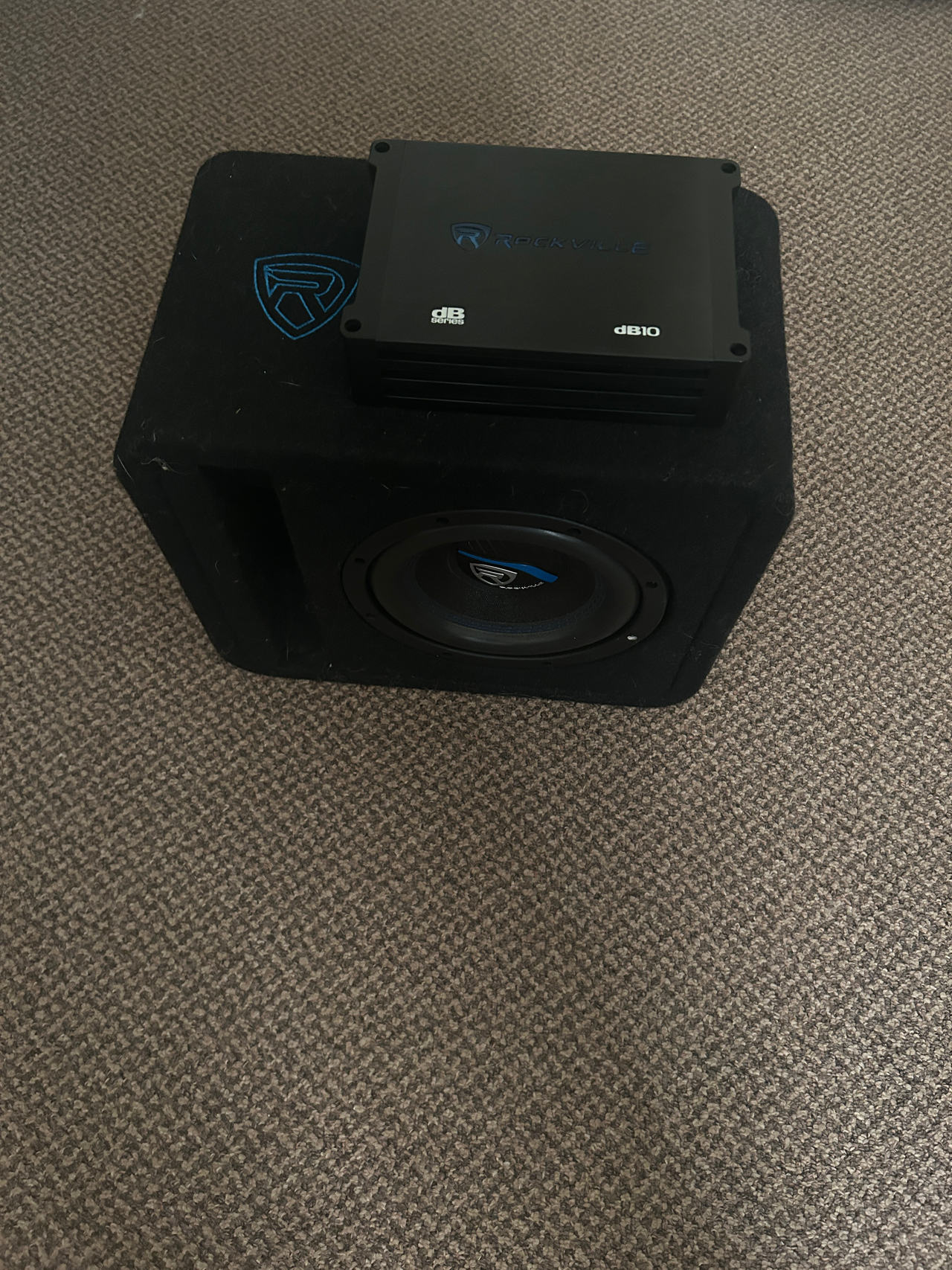 Rockville dB10 Subwoofer and Amplifier Combo