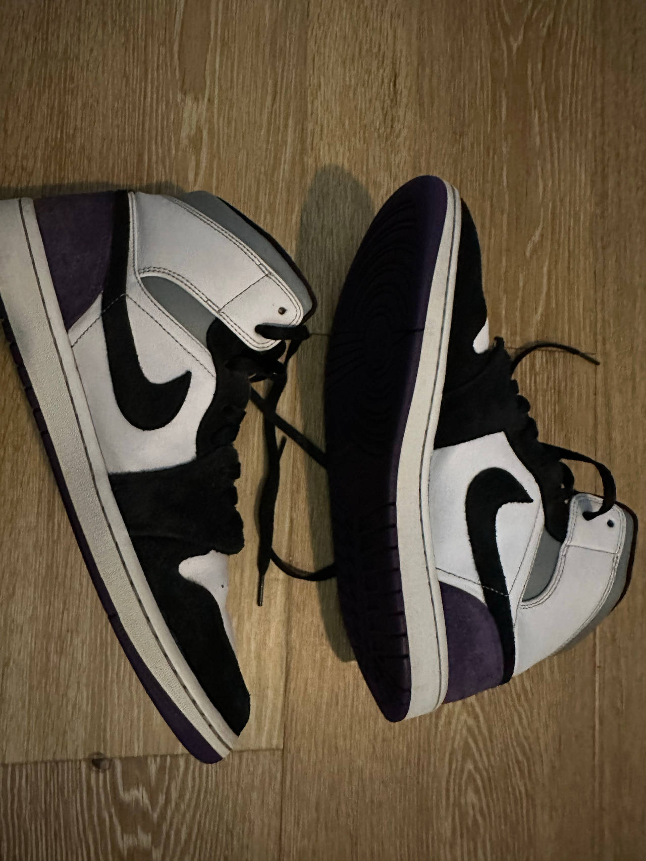 Air Jordan 1 Mid SE varsity purple men’s 11.5