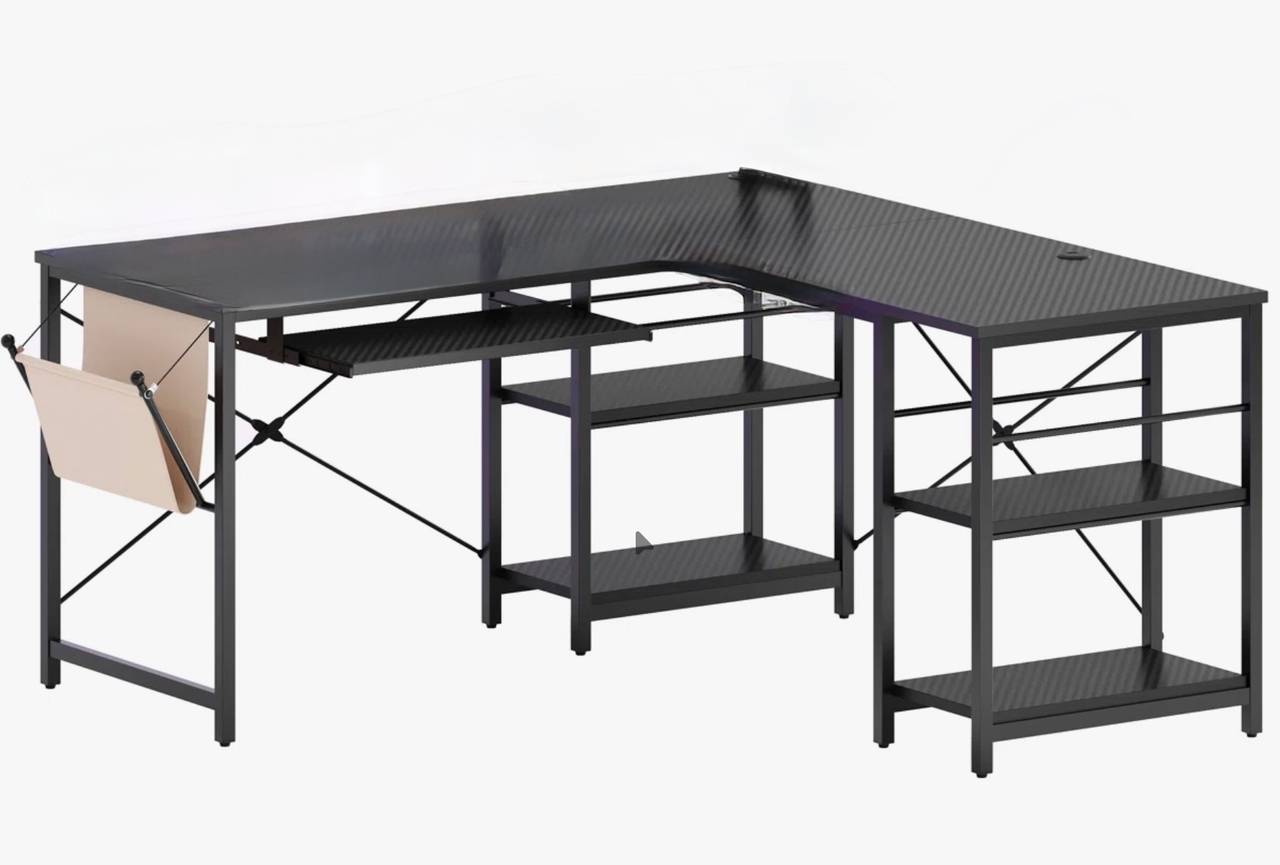 Trent Austin Design Orndorff L Shaped Gaming Desk