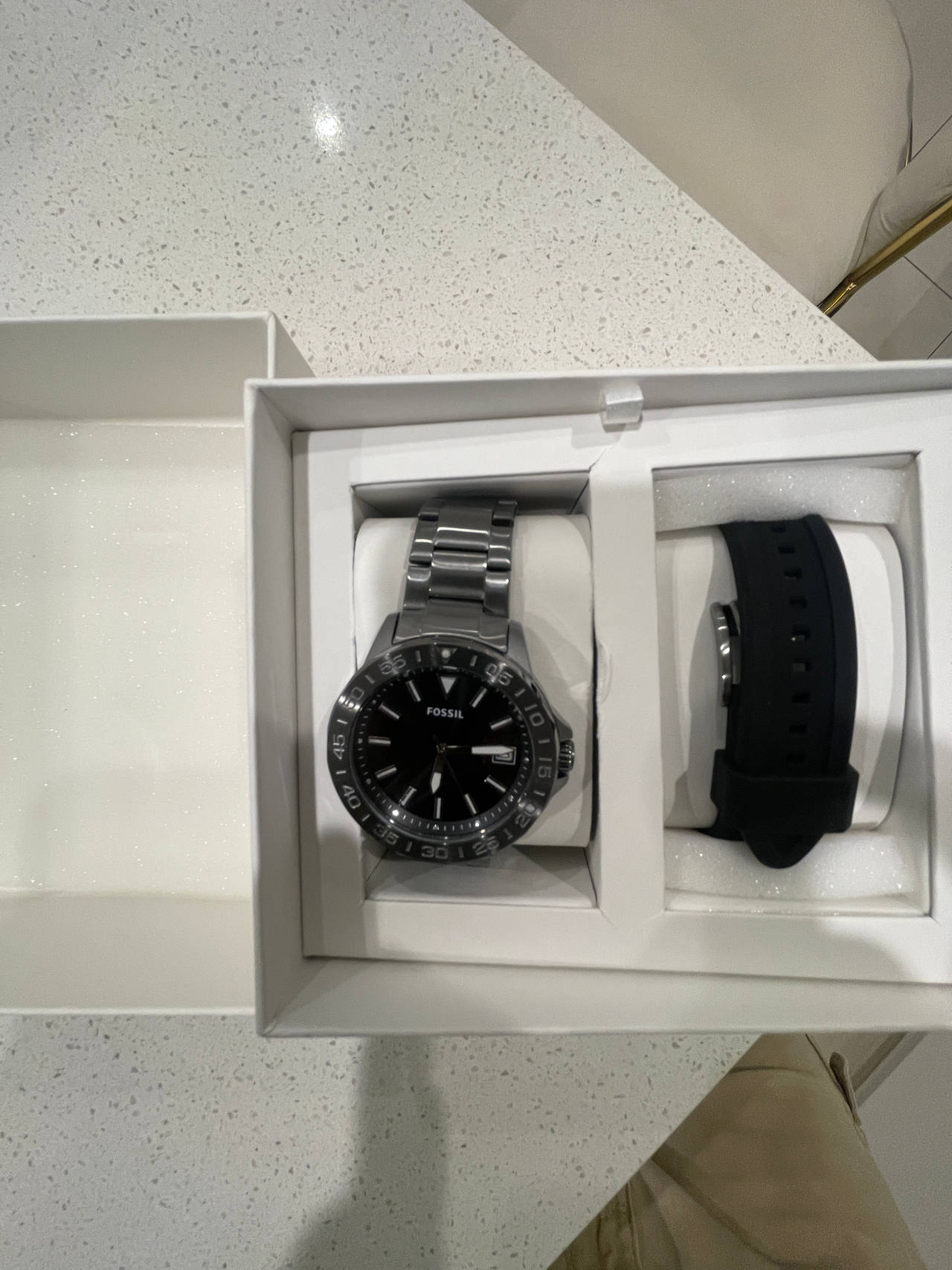 Fossil Men's Stainless Steel Watch Set