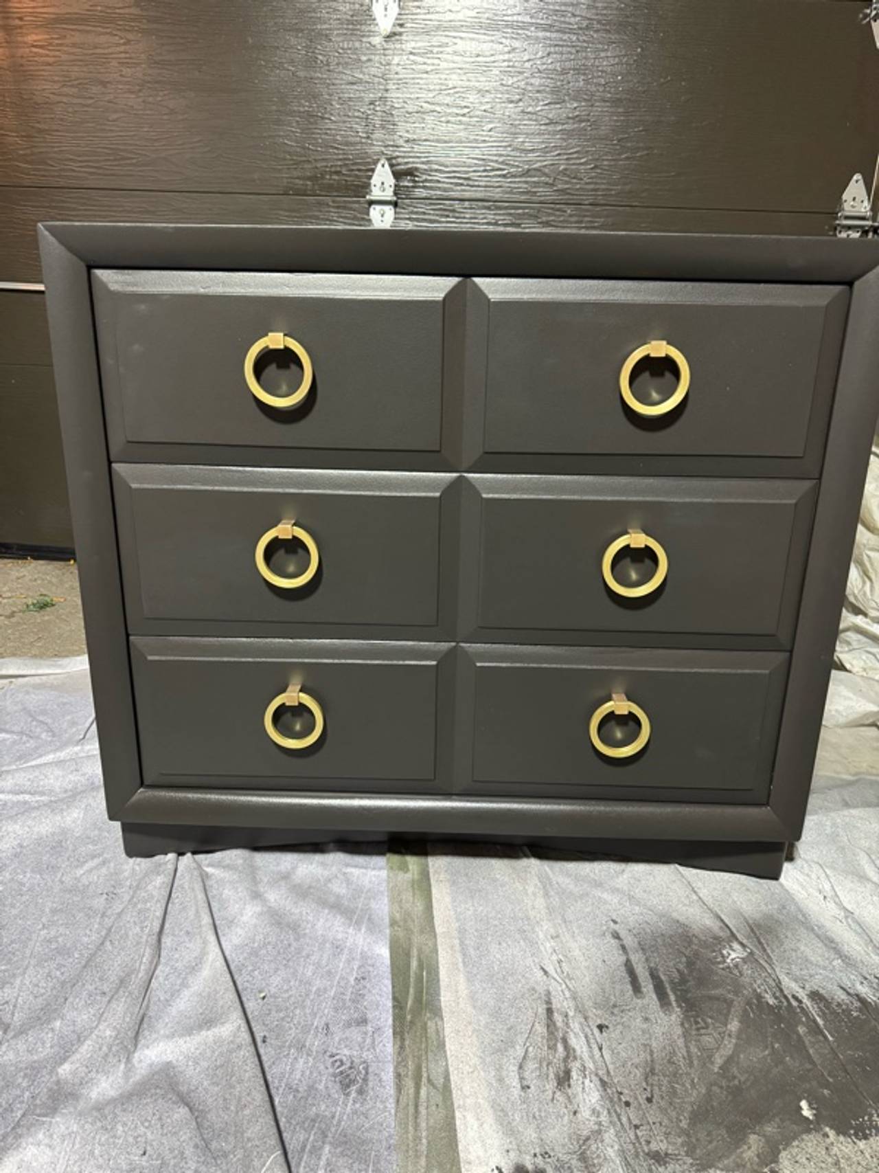 Stag Minstrel Grey Nightstand