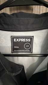 Express Men's Floral Polo Shirt size Large - Image 2