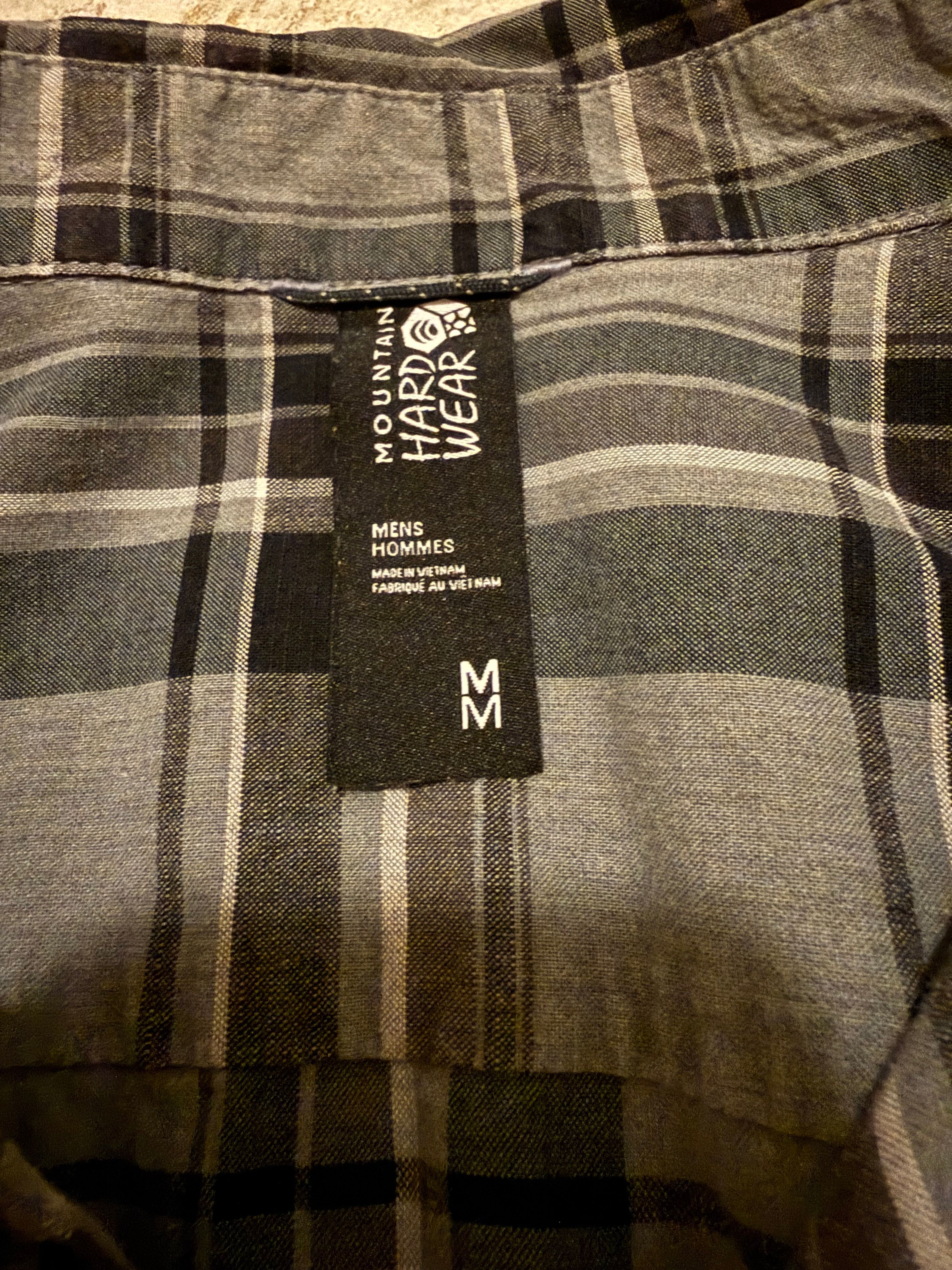 Mountain Hardwear Men's Canyon Long Sleeve Flannel Shirt size M - Image 2