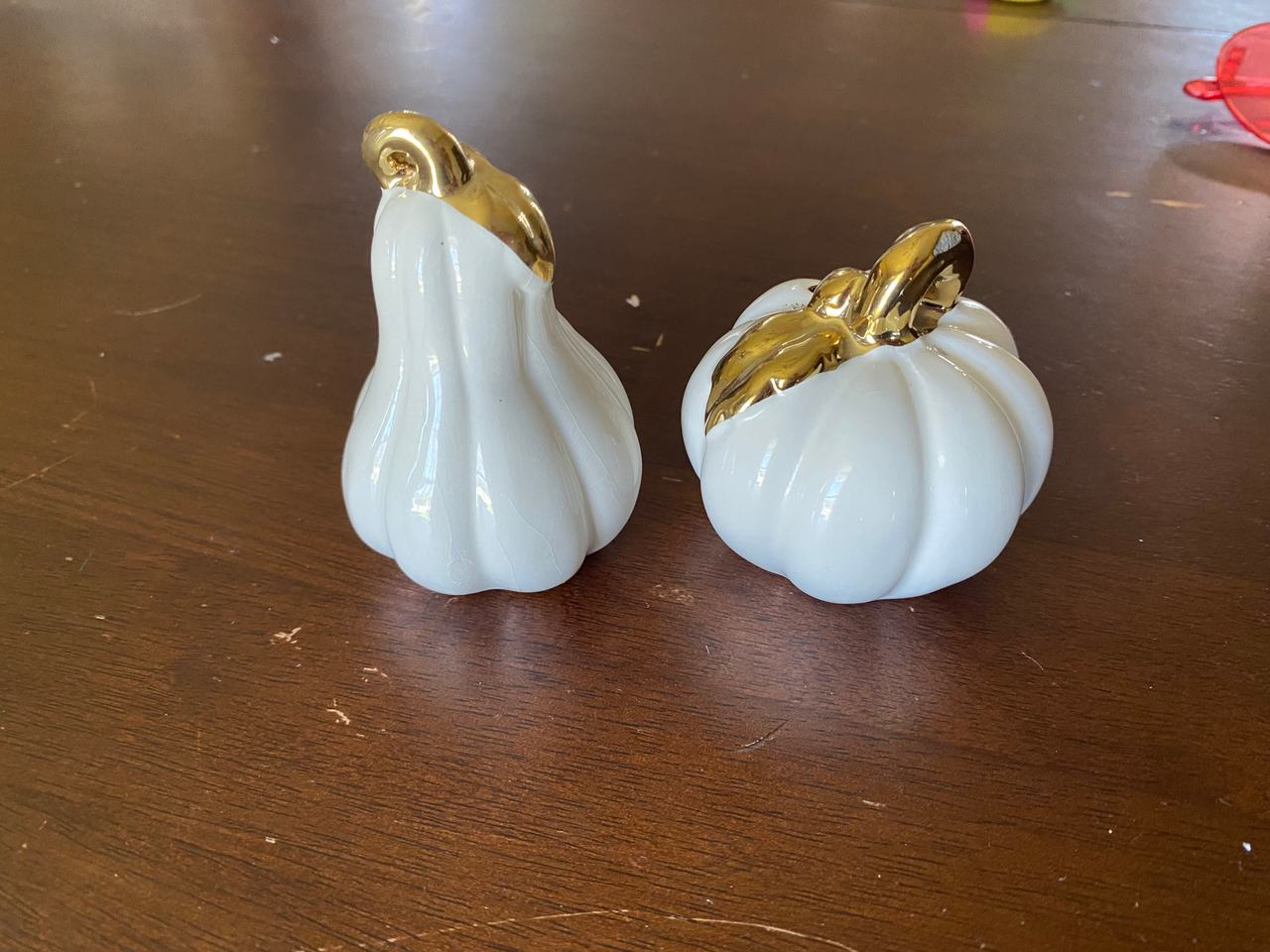 Threshold Ceramic Pumpkin and Gourd Salt and Pepper Shakers