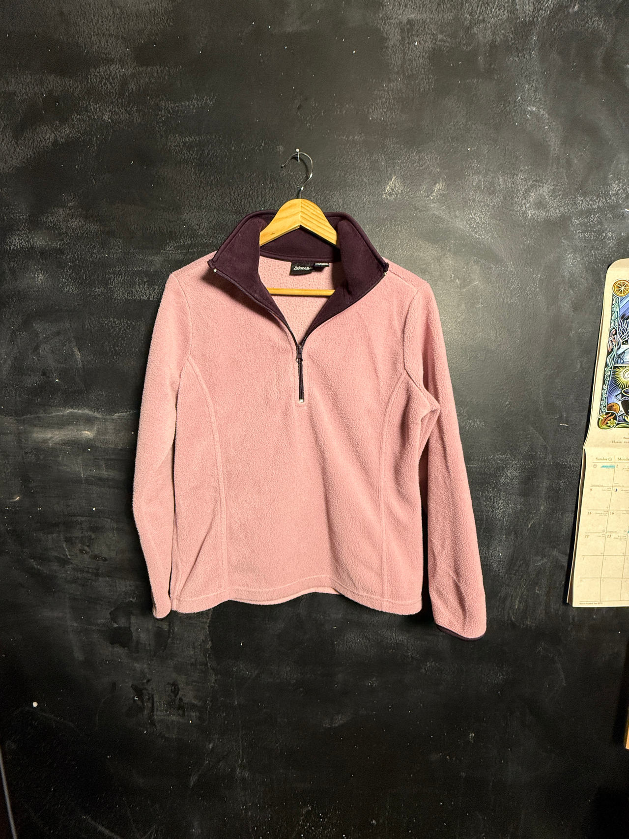 St. John's Bay Women's Quarter-Zip Fleece Pullover