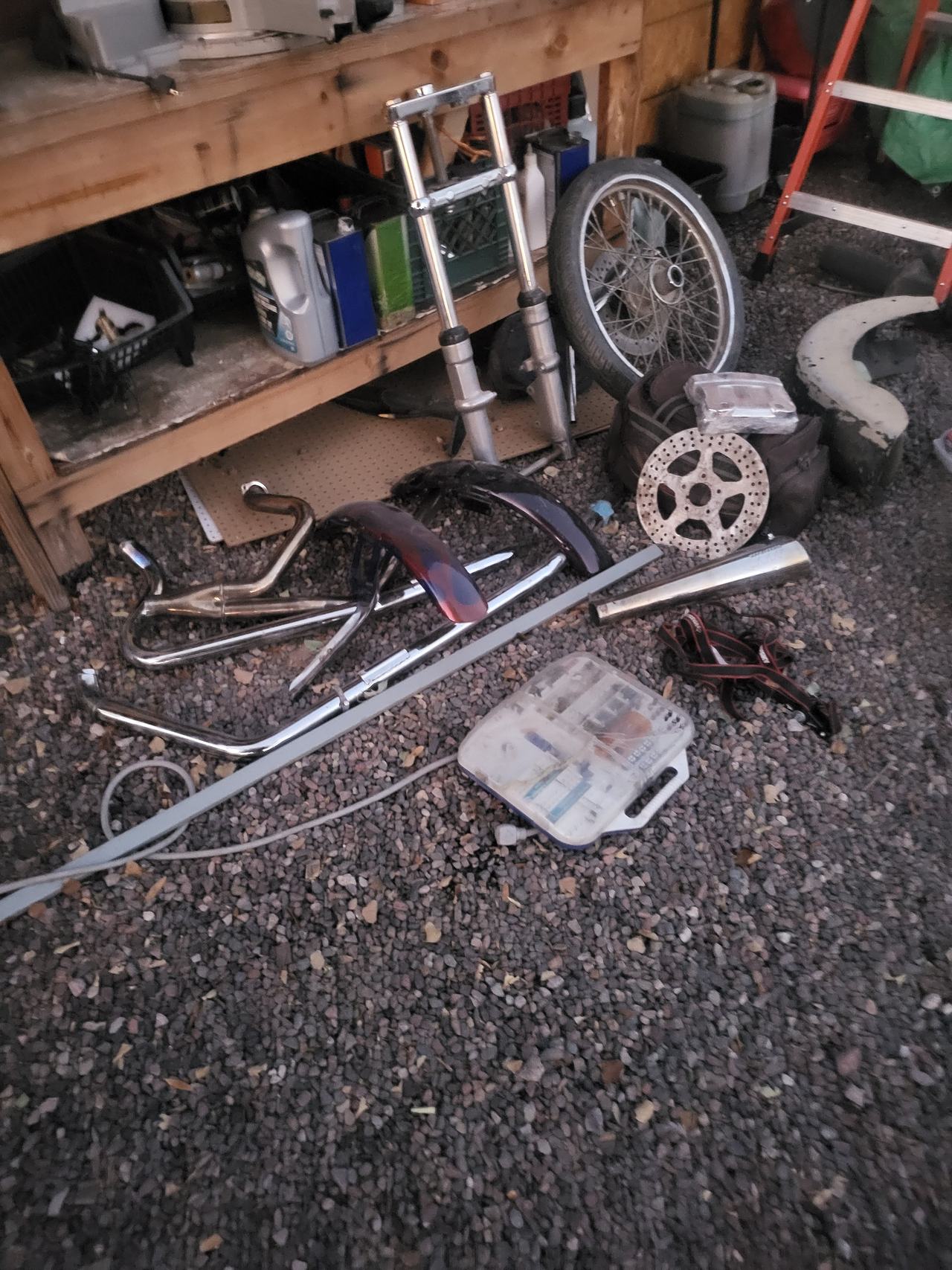 Harley-Davidson Motorcycle Parts Lot