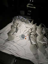 Brushed Nickel Vanity Light Fixture - Image 1