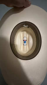 Stetson 10X Vented Straw Hat Natural Shantung - Image 3