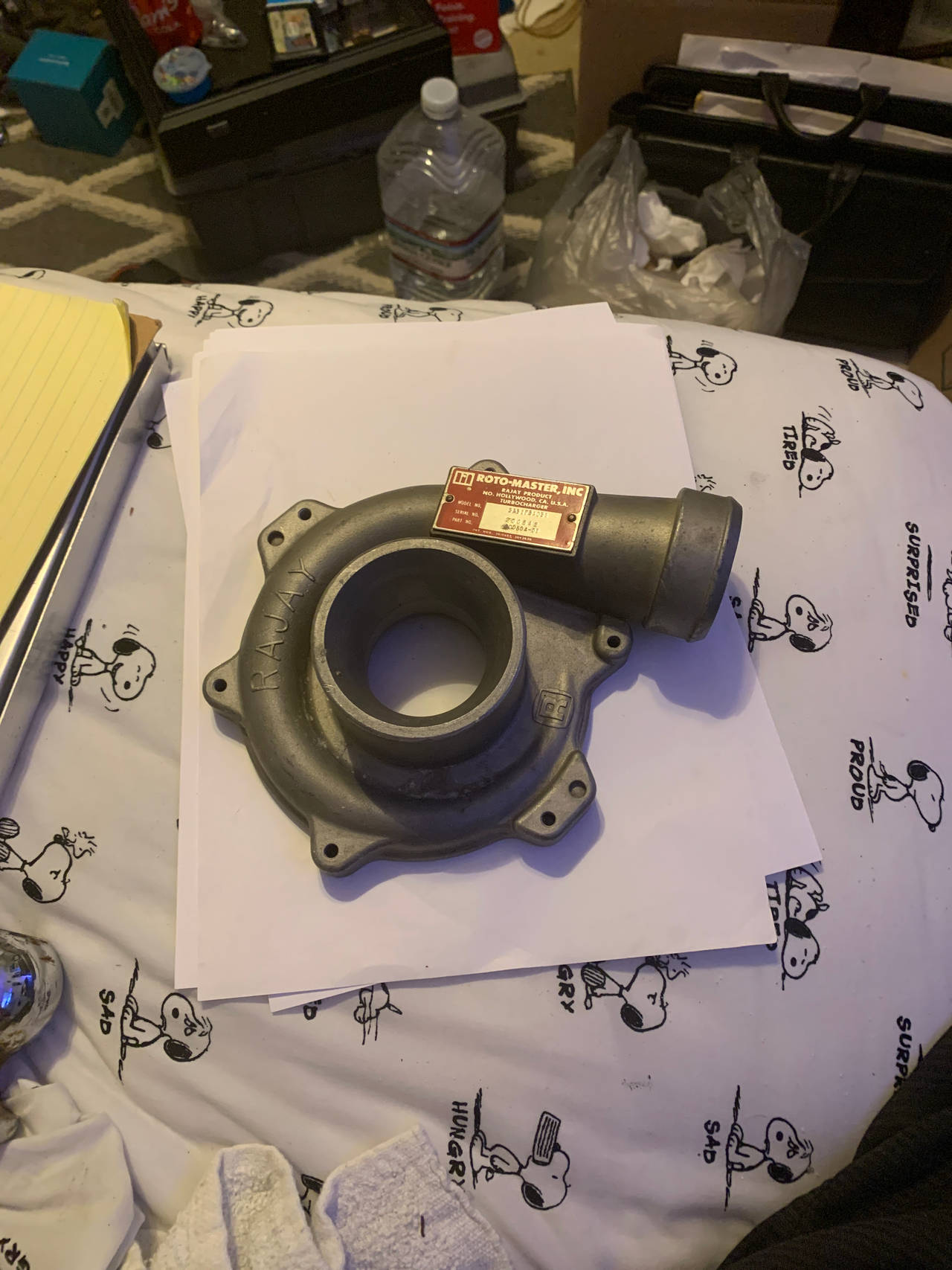 Roto-Master Turbocharger Compressor Housing