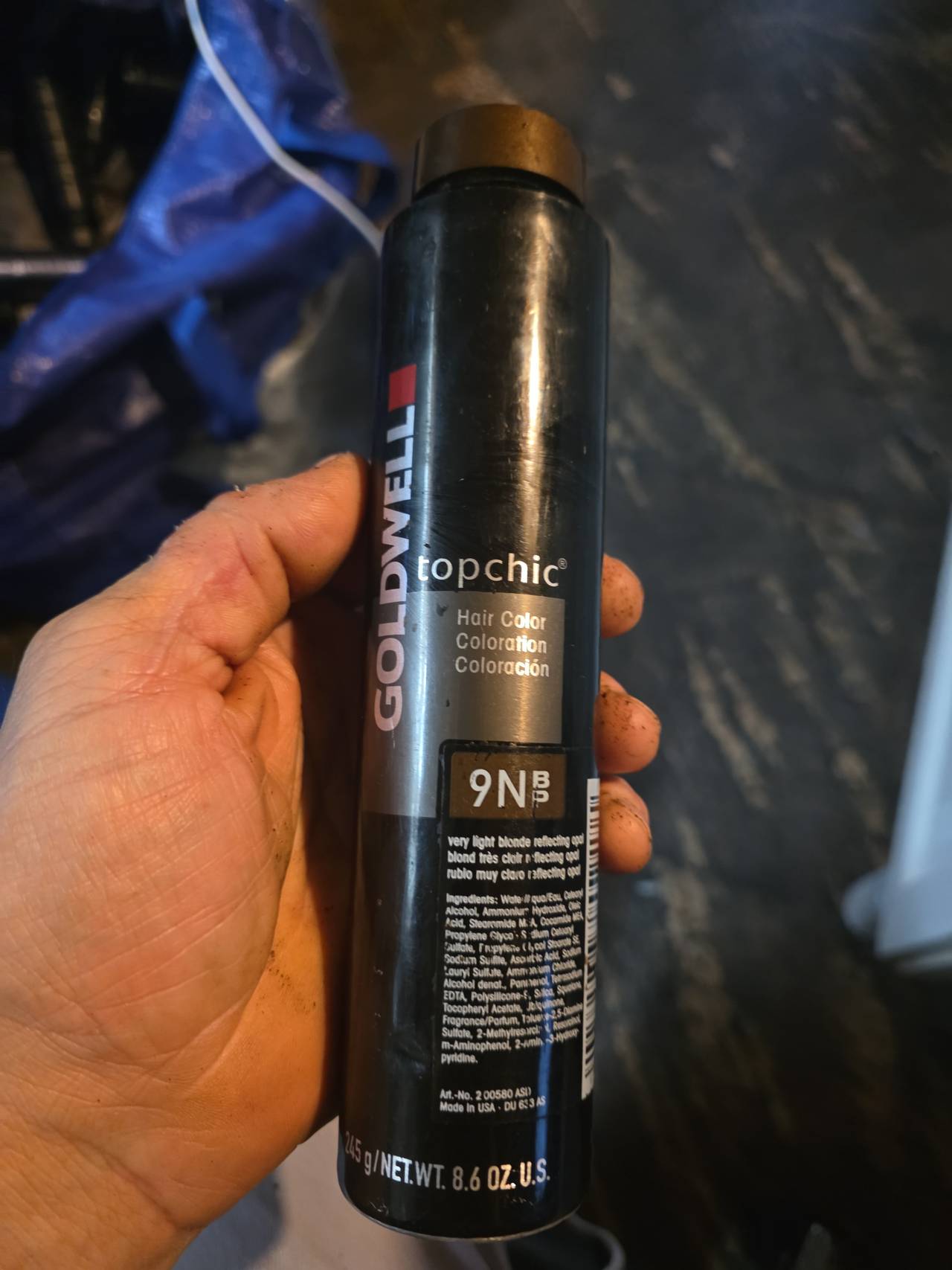 Goldwell Topchic Permanent Hair Color 9NB Very Light Blonde Reflecting Opal