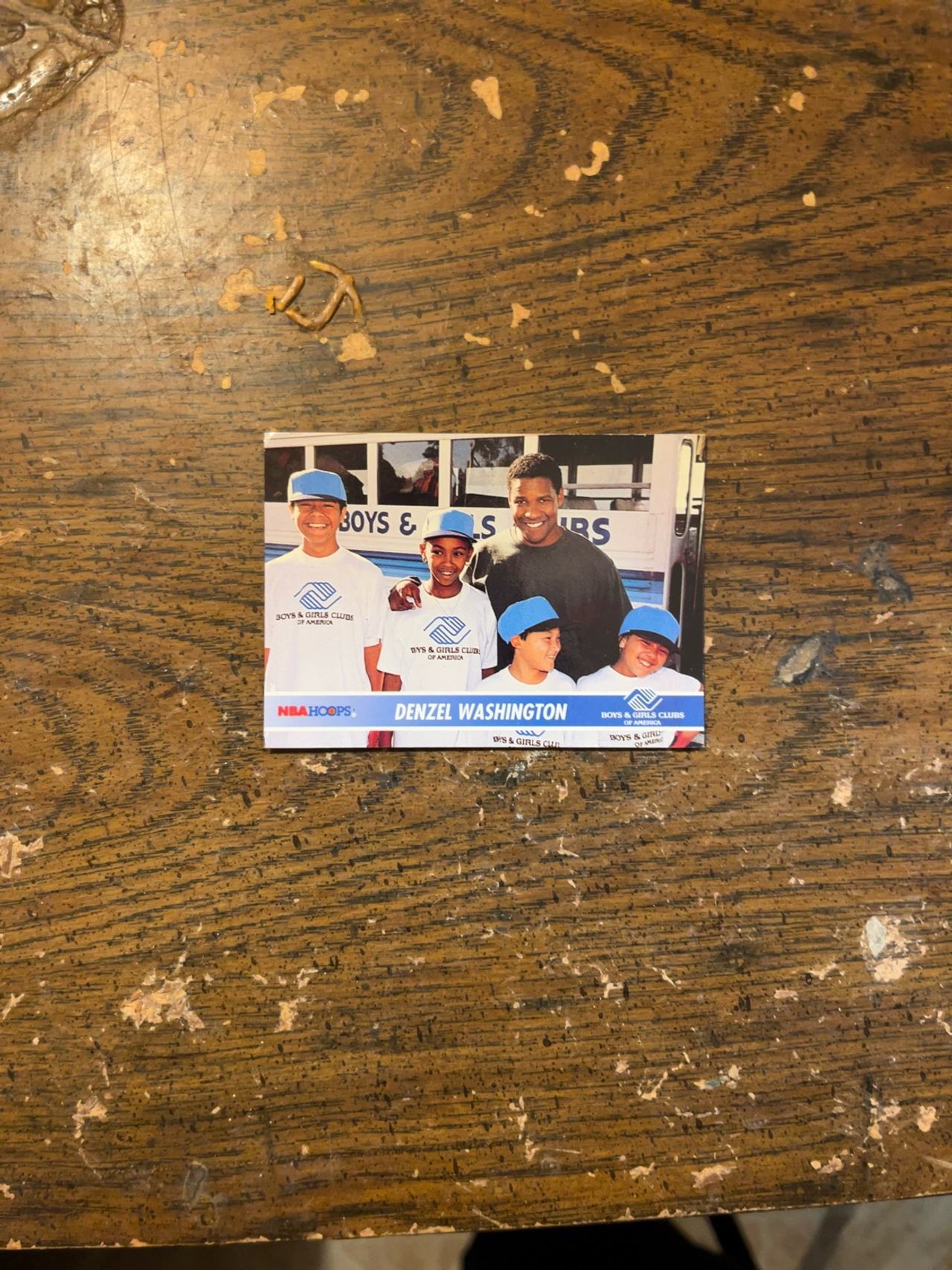 SkyBox NBA Hoops Denzel Washington Rookie Card #297