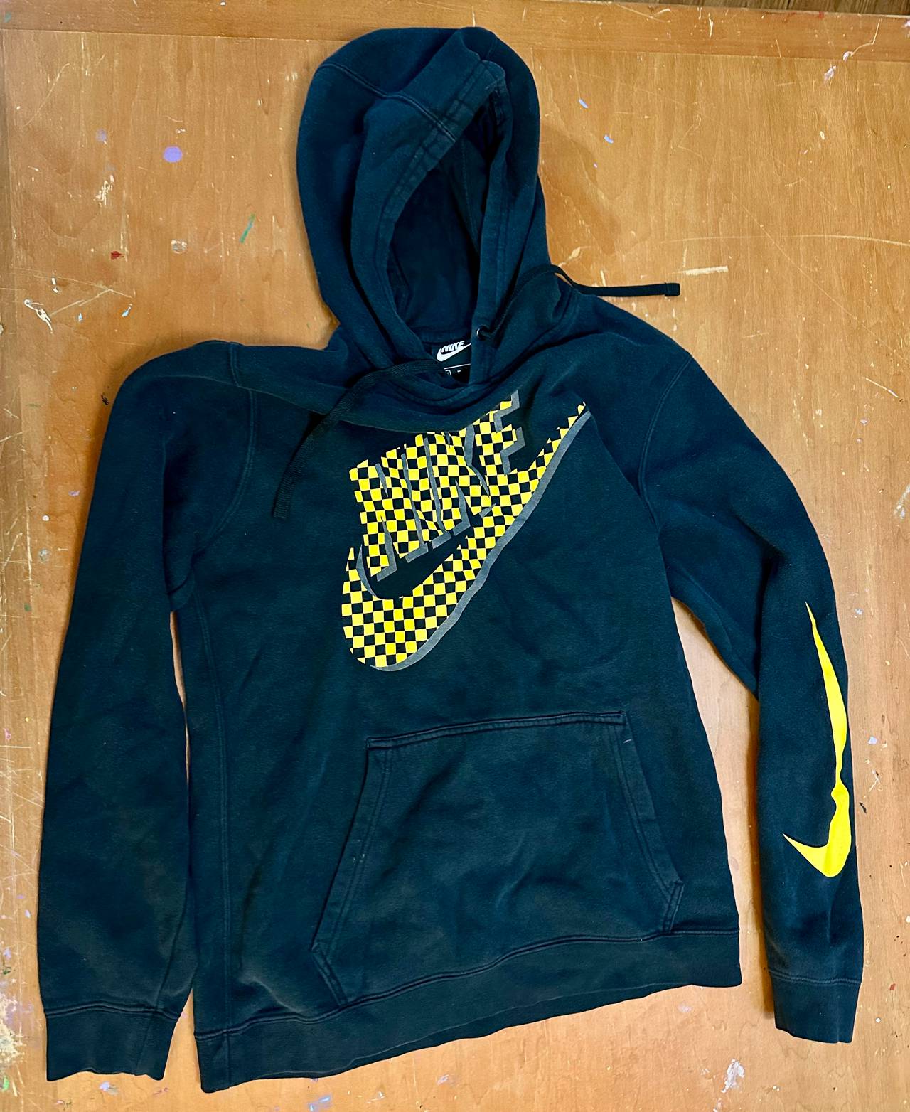 Nike Sportswear Club Fleece Checkered Logo Hoodie