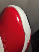 Air Jordan Maxin 200 White Gym Red sz 9 (Factory Defect As Is New) - Image 5