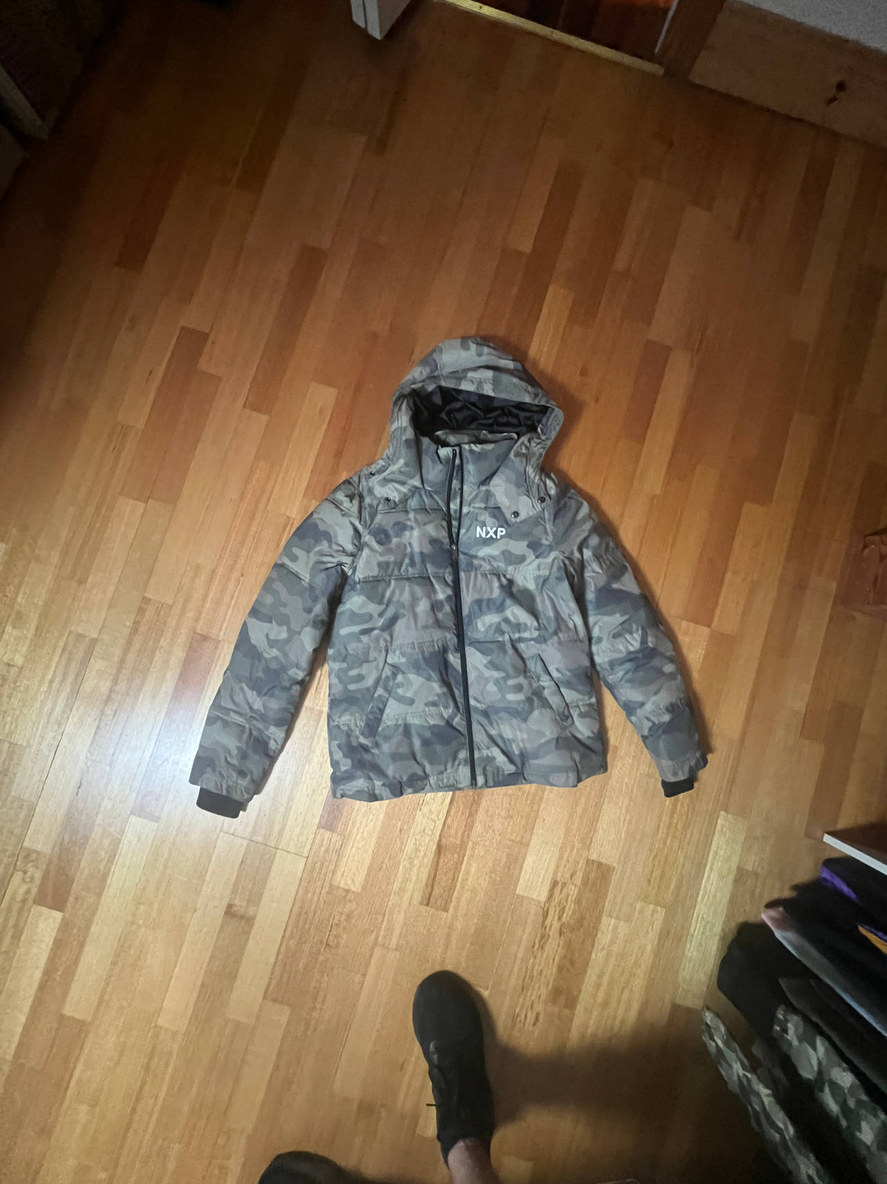 NXP Camo Puffer Jacket