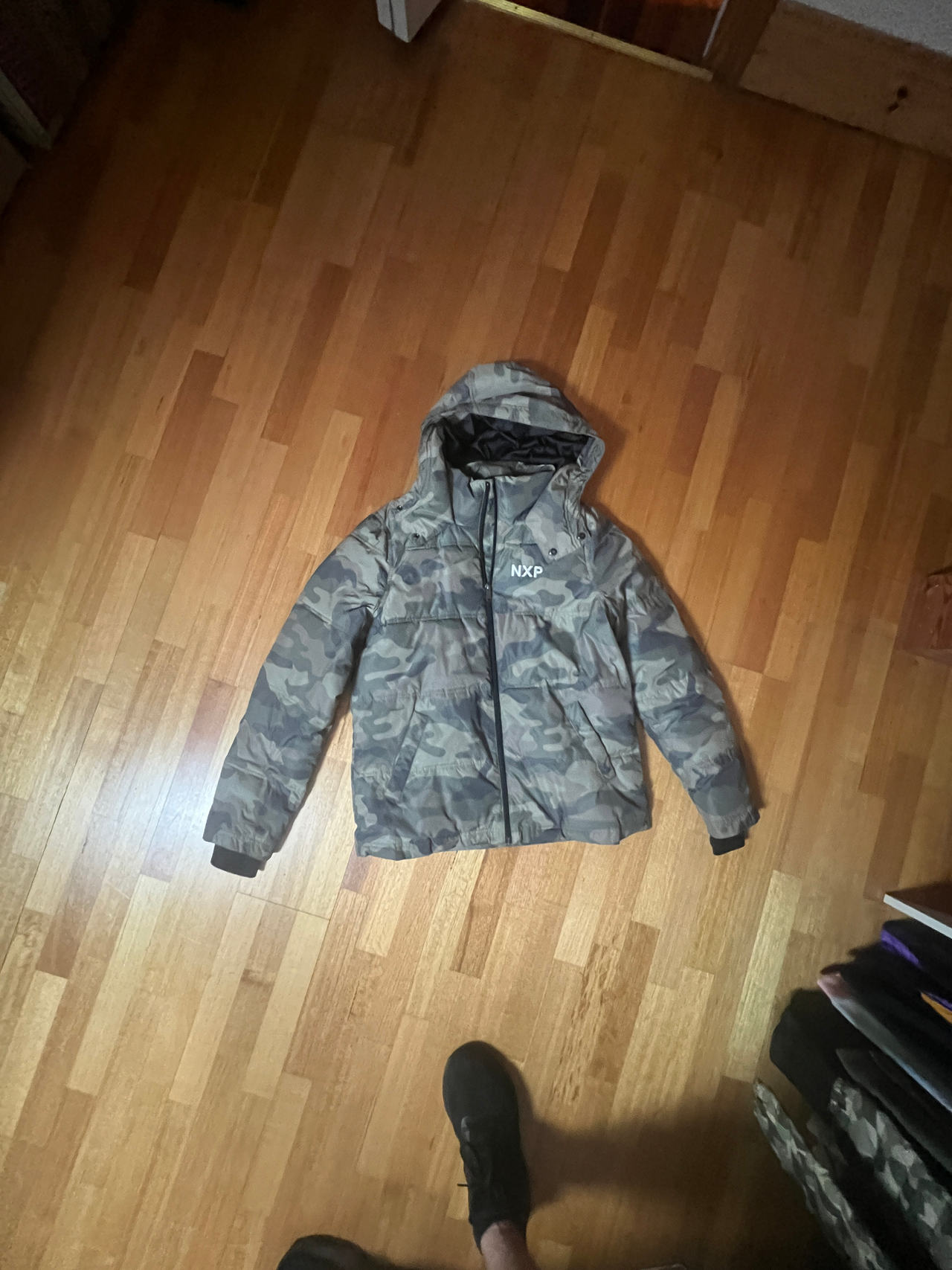 NXP Camo Puffer Jacket