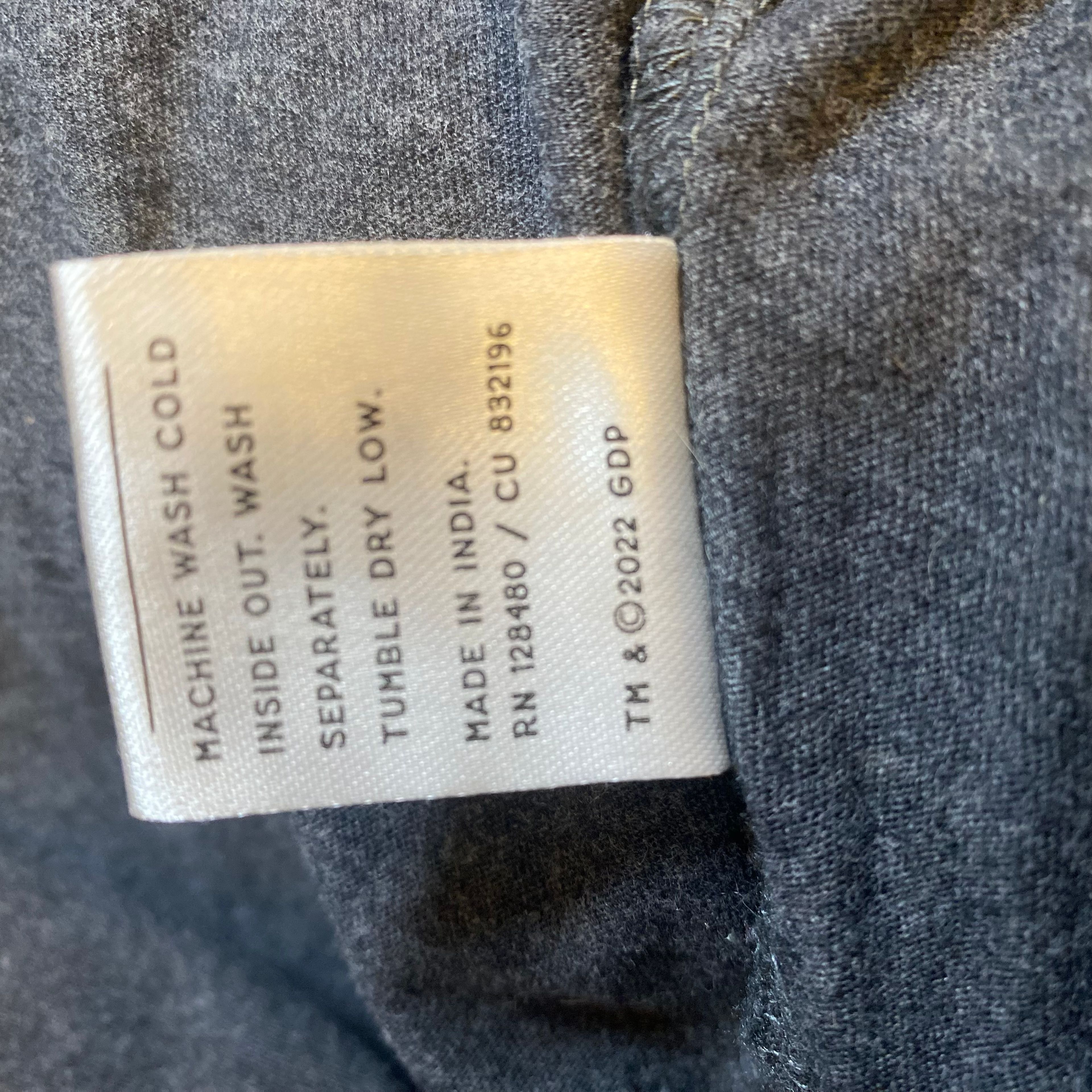 PACT Grateful Dead Womens Gray Orange Graphic Tank Top Shirt - Image 5