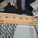 Northern Lights Custom Design Haida Eagle Cardigan Women's Small Cotton Sweater - Image 7