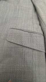 Ted Baker Light Gray Sport Coat with Purple Lining - Image 2