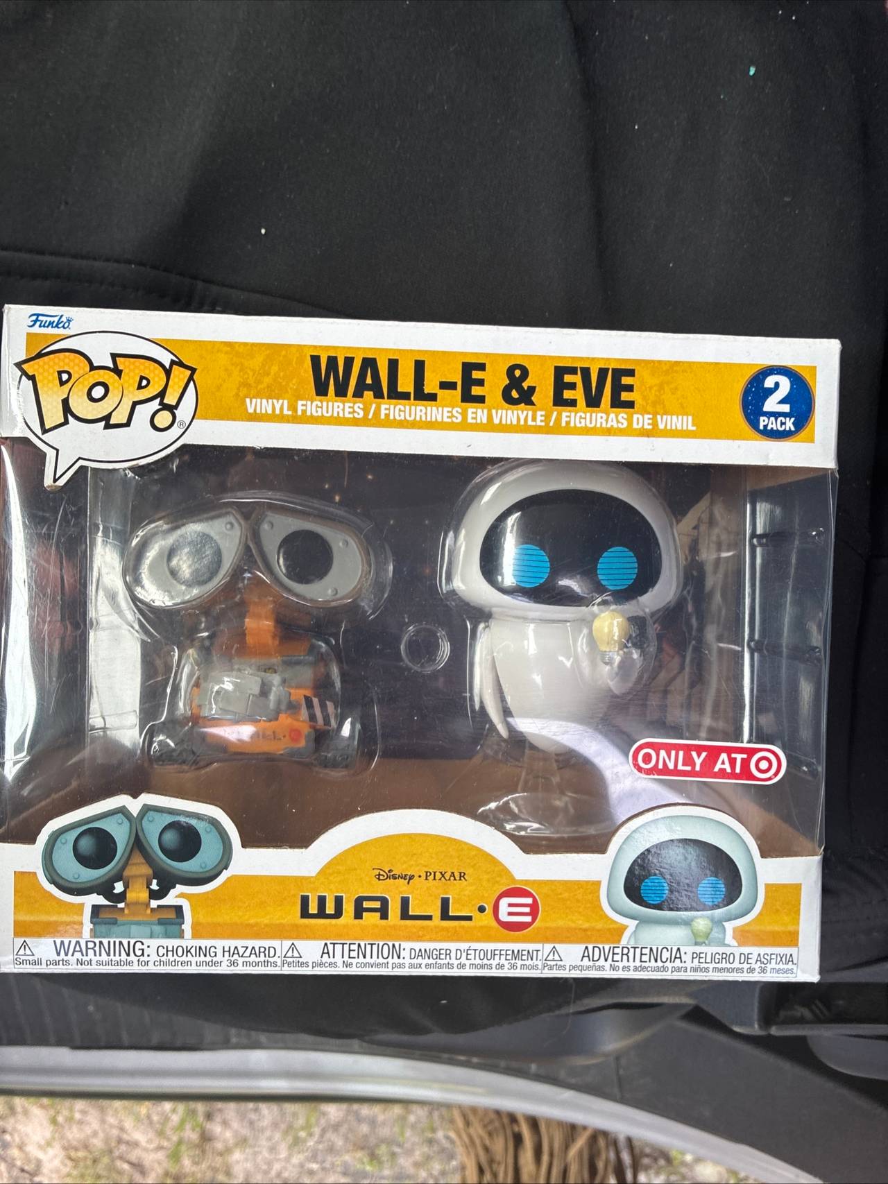 Funko Pop! Disney: Wall-E & Eve 2-Pack Target Exclusive
