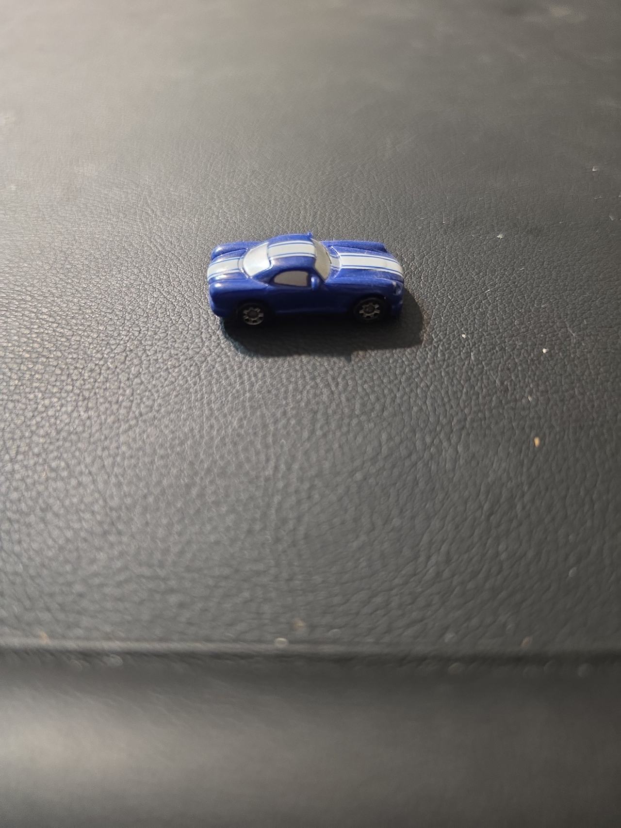Micro Machines Dodge Viper GTS Blue with White Stripes