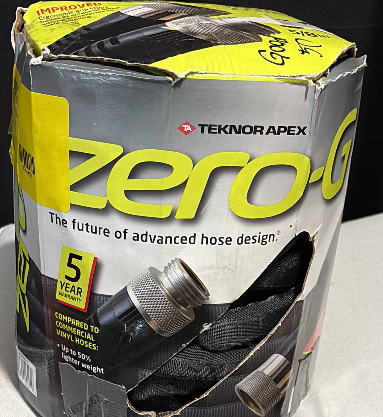 Teknor Apex Zero-G 5/8 in. x 50 ft. Lightweight Garden Hose