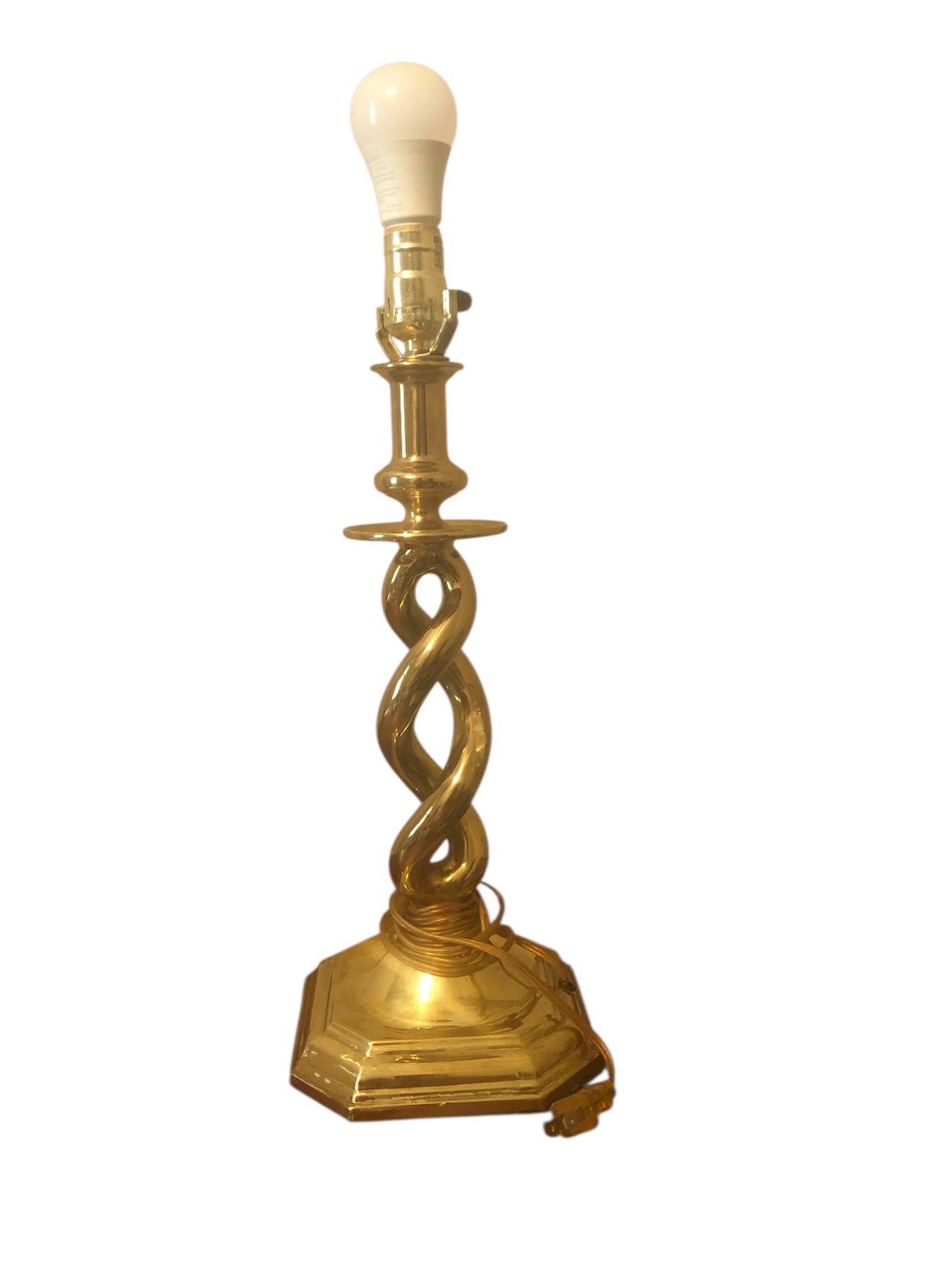 Brass Table Lamp