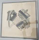 J.H. Aronson Il Campidoglio Artist Proof Etching 1972 - Image 1